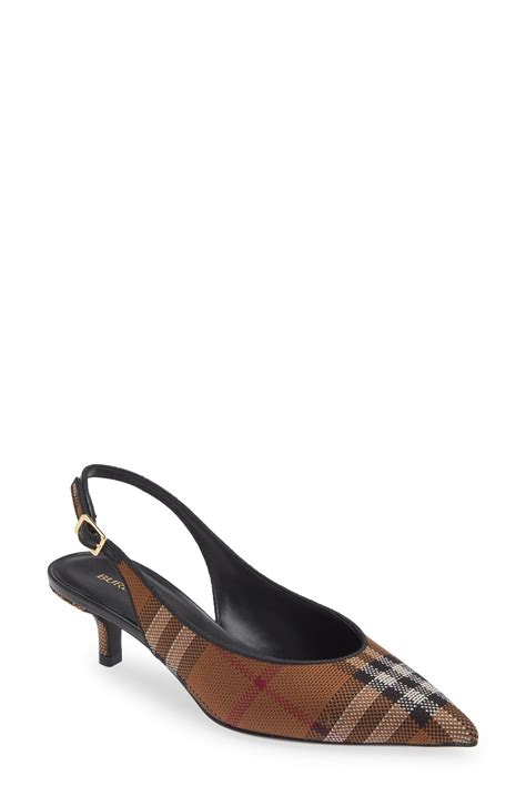 burberry slingback shoes